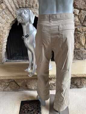 Prana Zion Hiking Cargo Roll Up Tan Pants Men’s Size XXL x 30